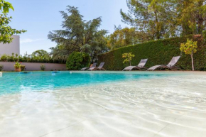 Appart Cocon avec piscine et jardin